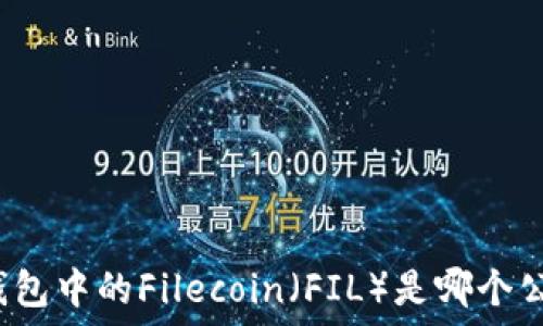 ৱৰ

TP钱包中的Filecoin（FIL）是哪个公链？